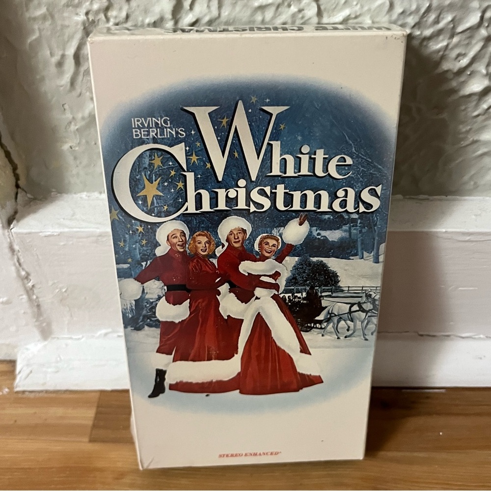 A white Christmas vhs new in package